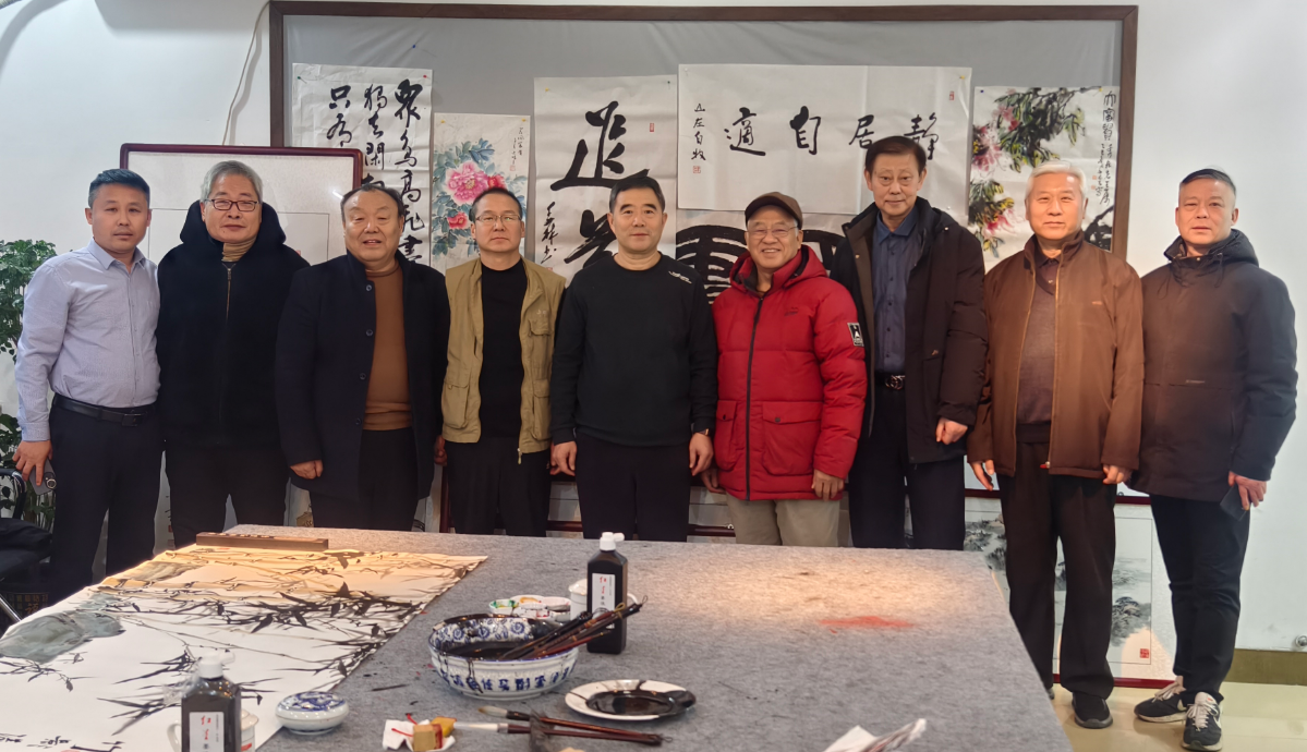 翰墨寄情忆伟人 丹青铸魂续新篇&mdash;&mdash;山东省新时代毛体书画院纪念毛主席诞辰132周年笔会圆满举行